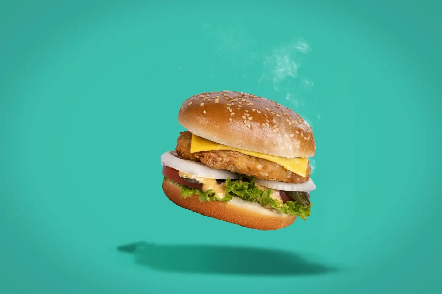 برجر كلاسيك دجاج