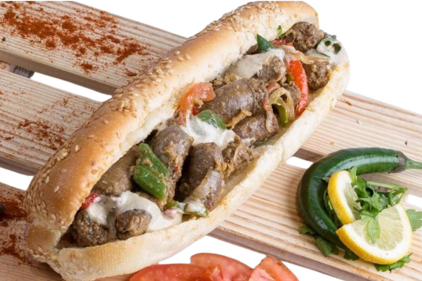 French Sausage Sandwich