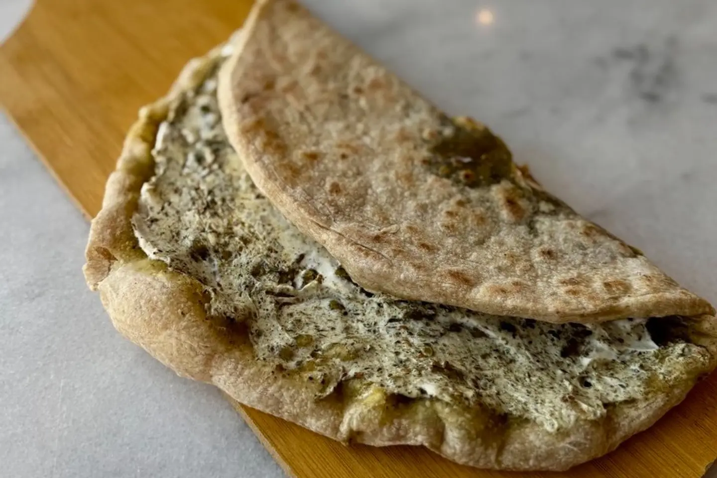Manoosha Sourdough Labna And Zaatar