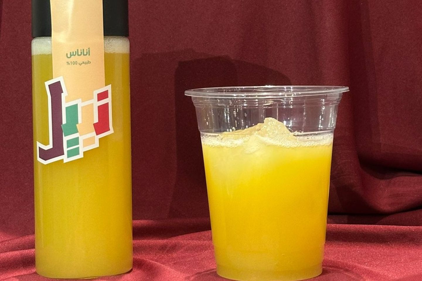 عصير أناناس طبيعي