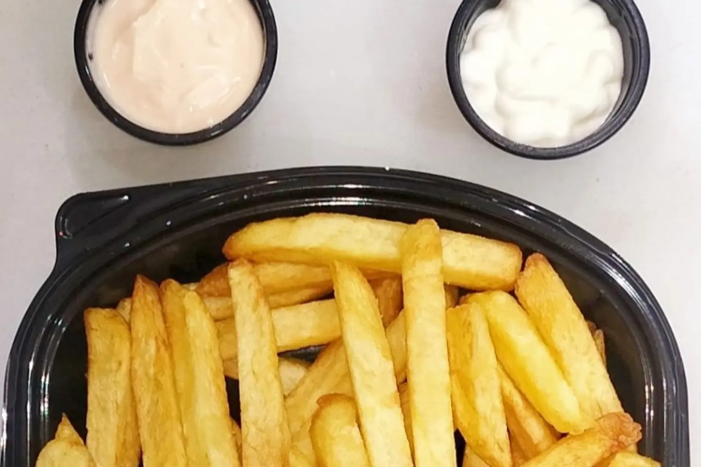 Large Fries   Fries With 2 Sauces