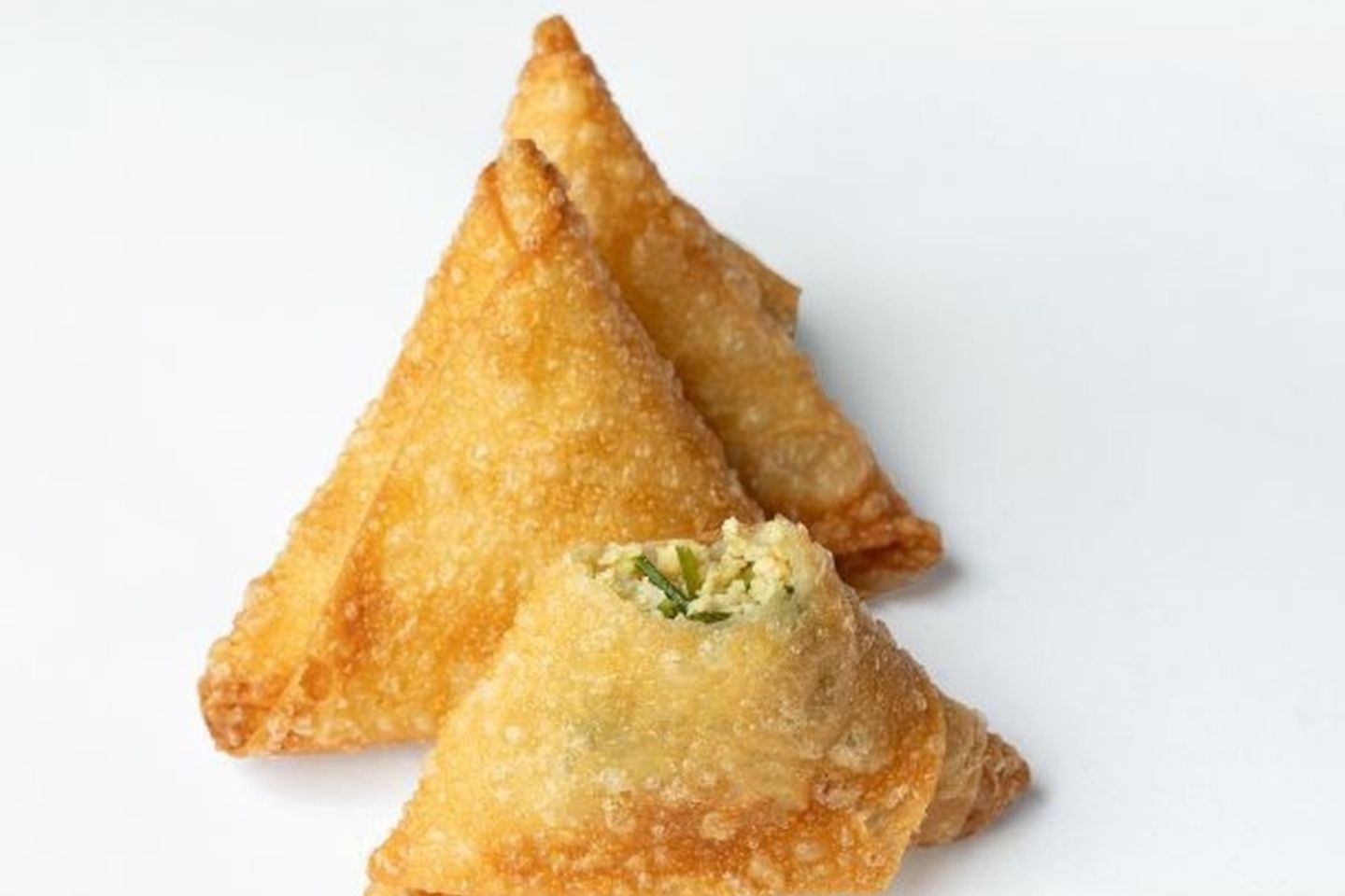Three Pieces Of Chicken Samosa