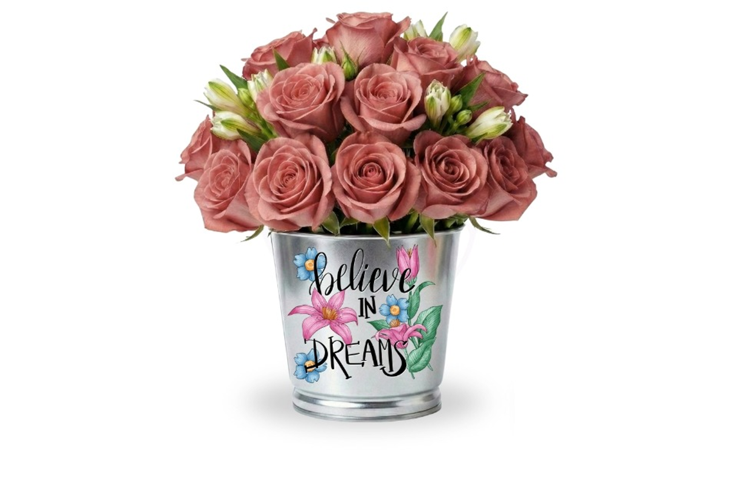 أصيص الزهور، آمن بأحلامك