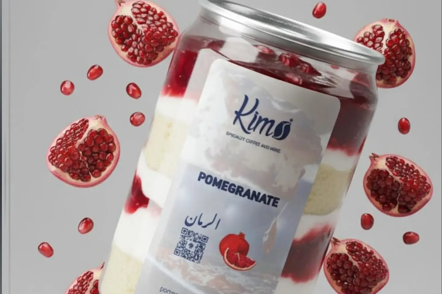 كانز كيك الرمان