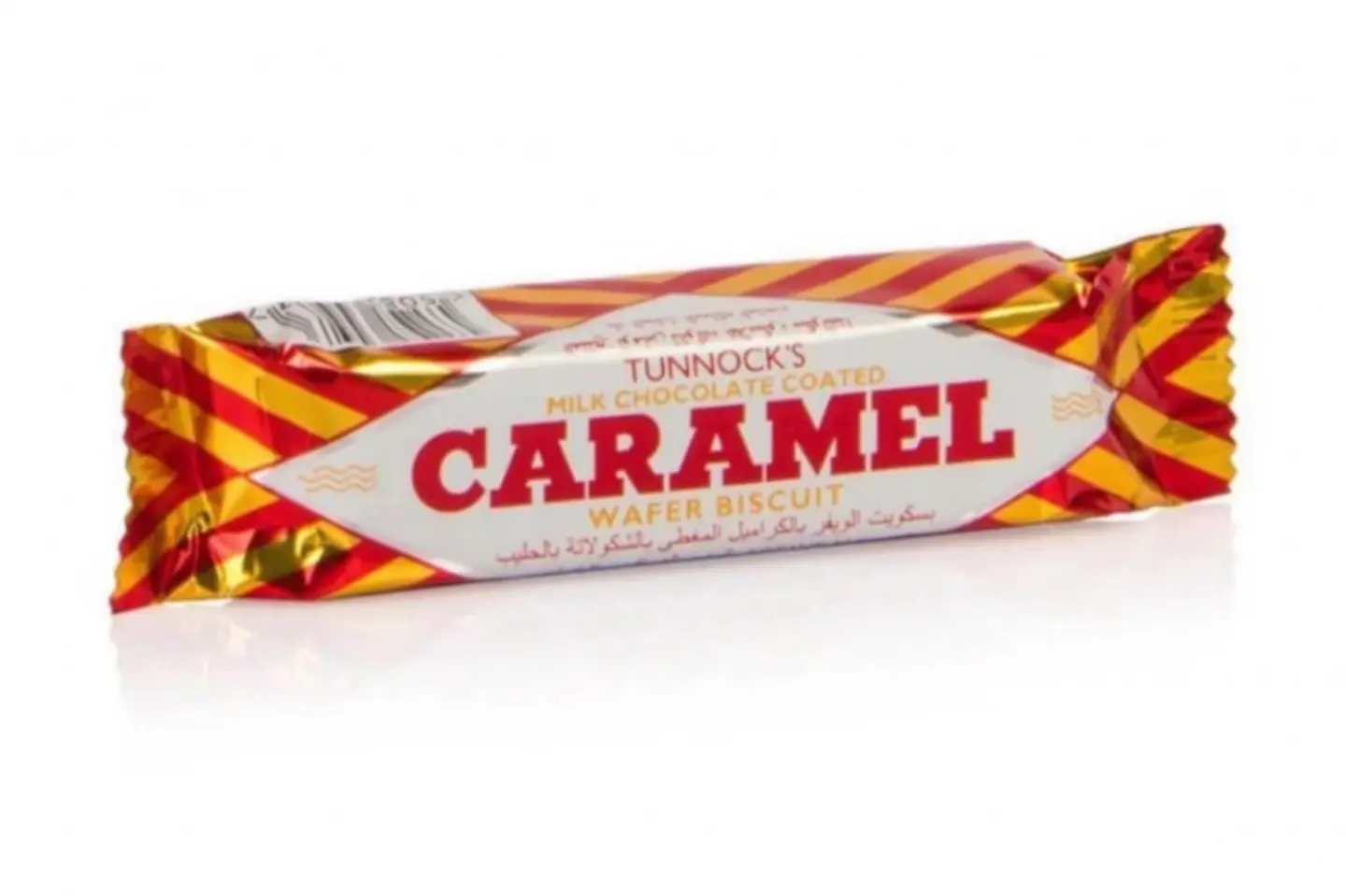 كراميل بسكويت مغطى بالشوكولاتة