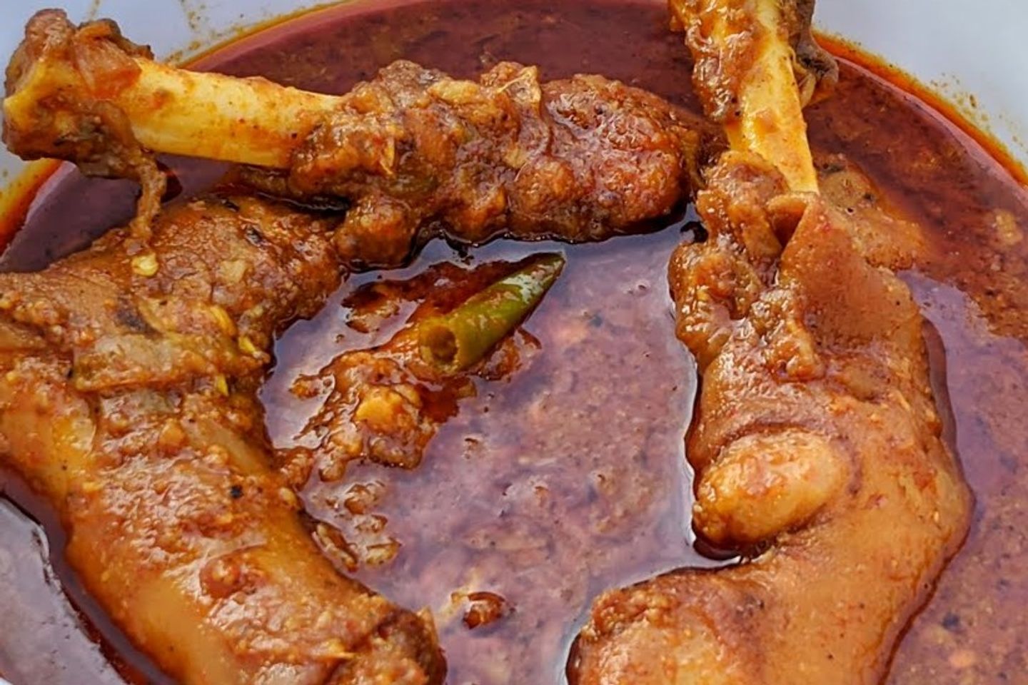 Mutton Paya - Single Bowl