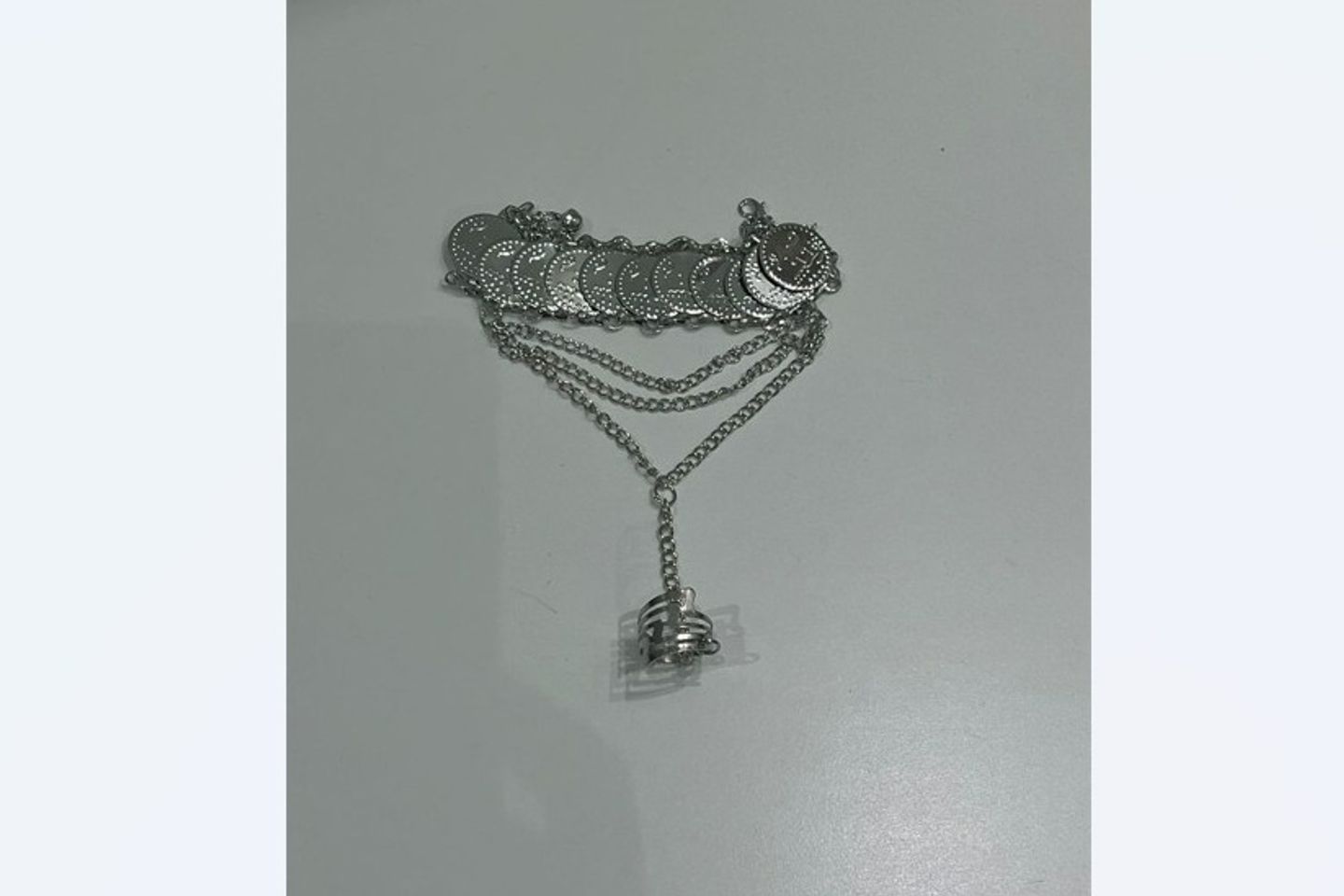 Women's Palm Bracelet Silver Pounds