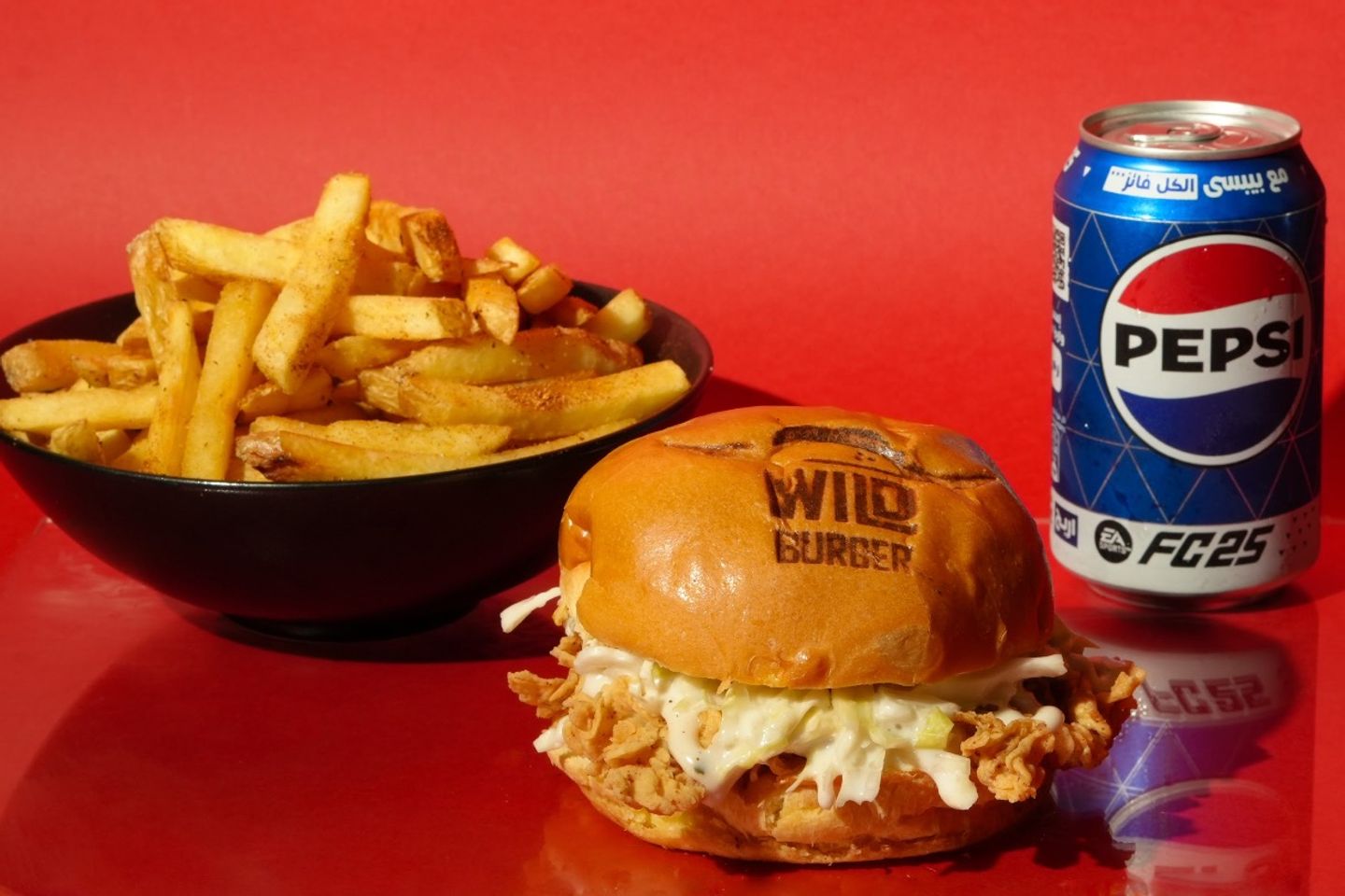 Crispy Chicken Burger Meal
