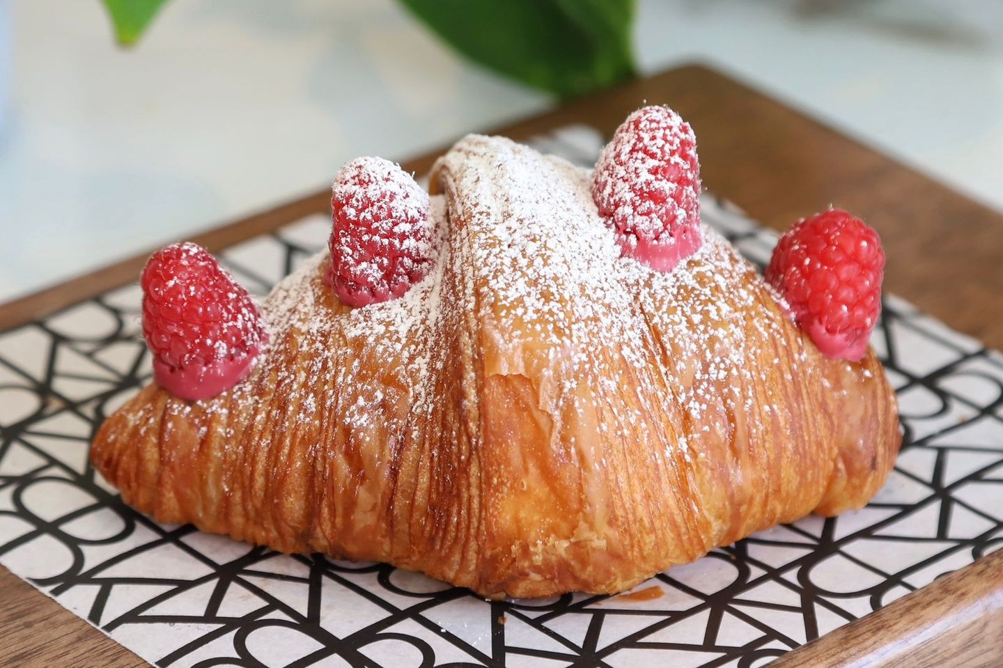 Raspberry Cheese Croissant