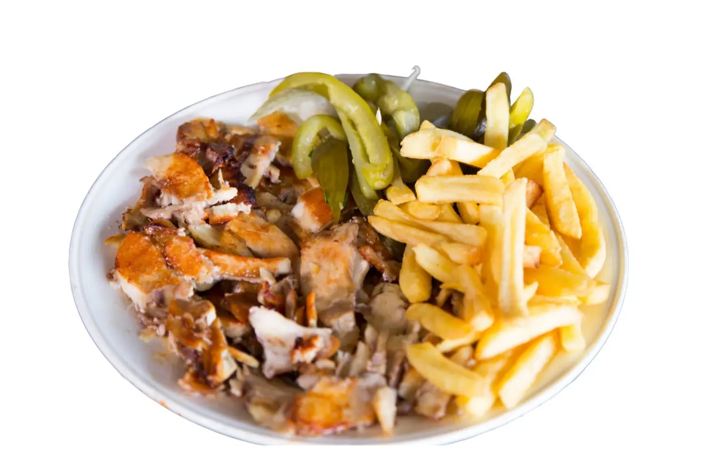 Chicken Shawarma Farrt Dish