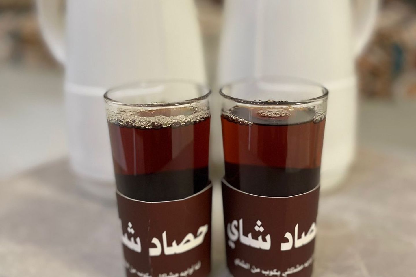 2 ترمس شاي أحمر 1 لتر