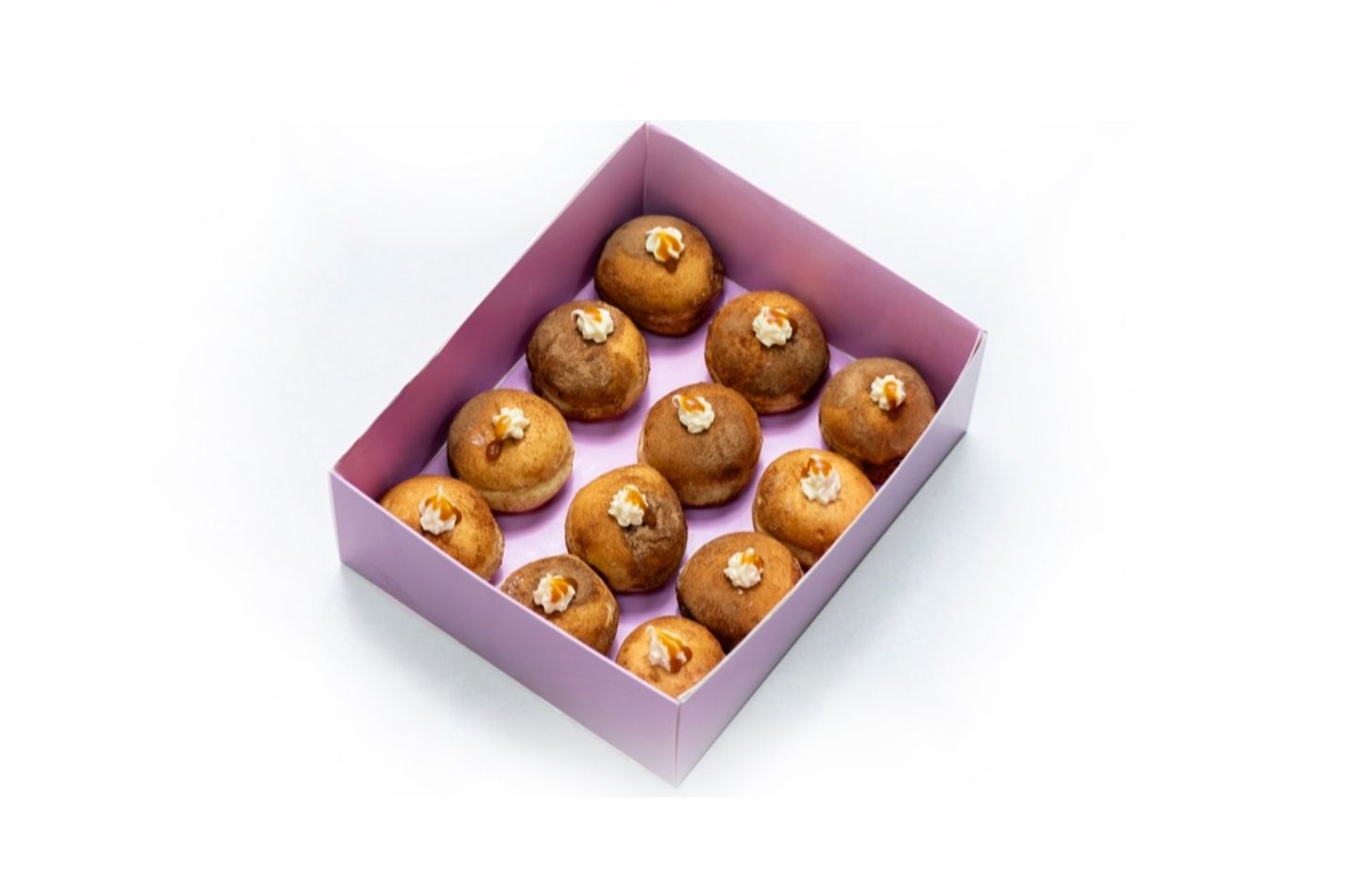 Mini Cinnamon Donut Box