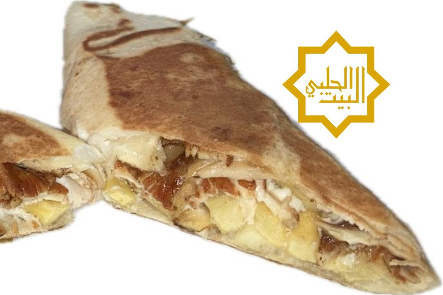 صاروخ شاورما دجاج خبز صاج