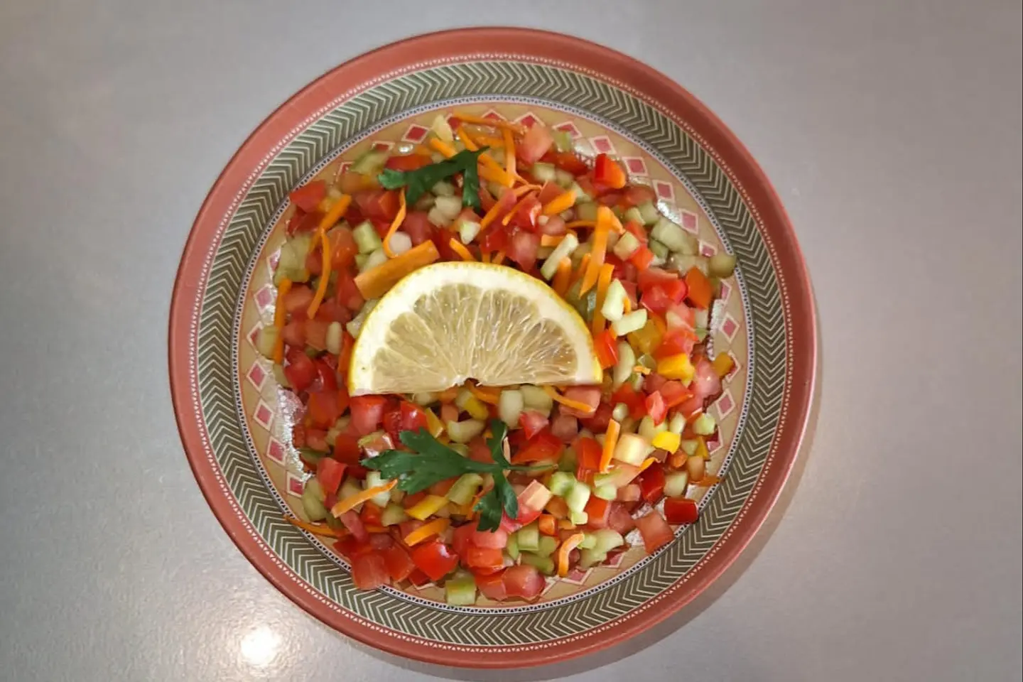 Chopped Salad (Vegan) - Small Chopped Salad