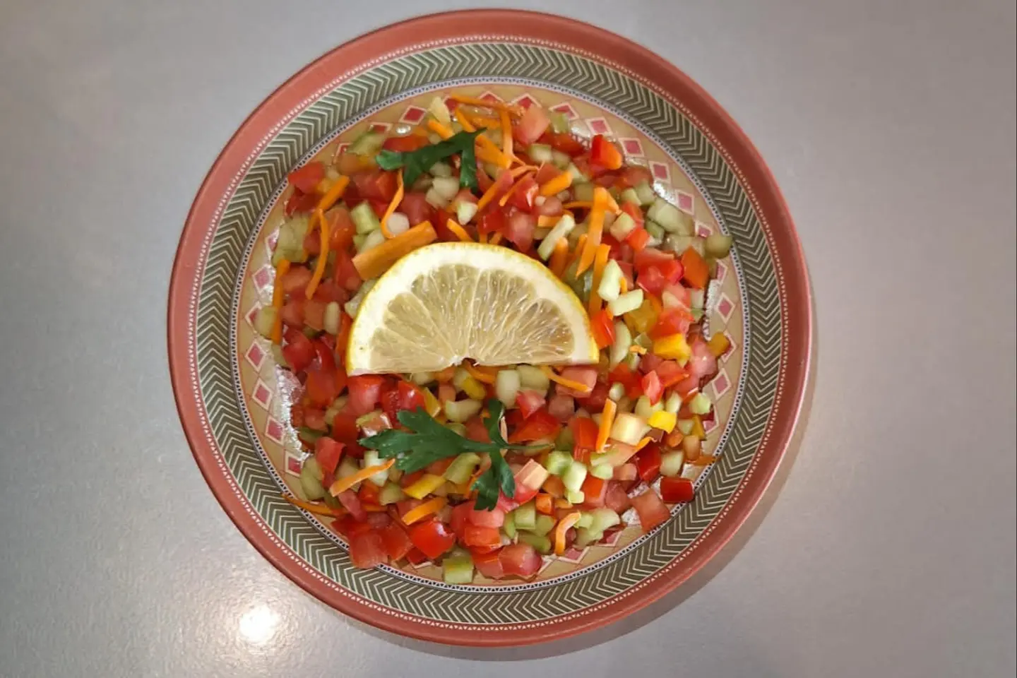 Chopped Salad Vegan - Small Chopped Salad