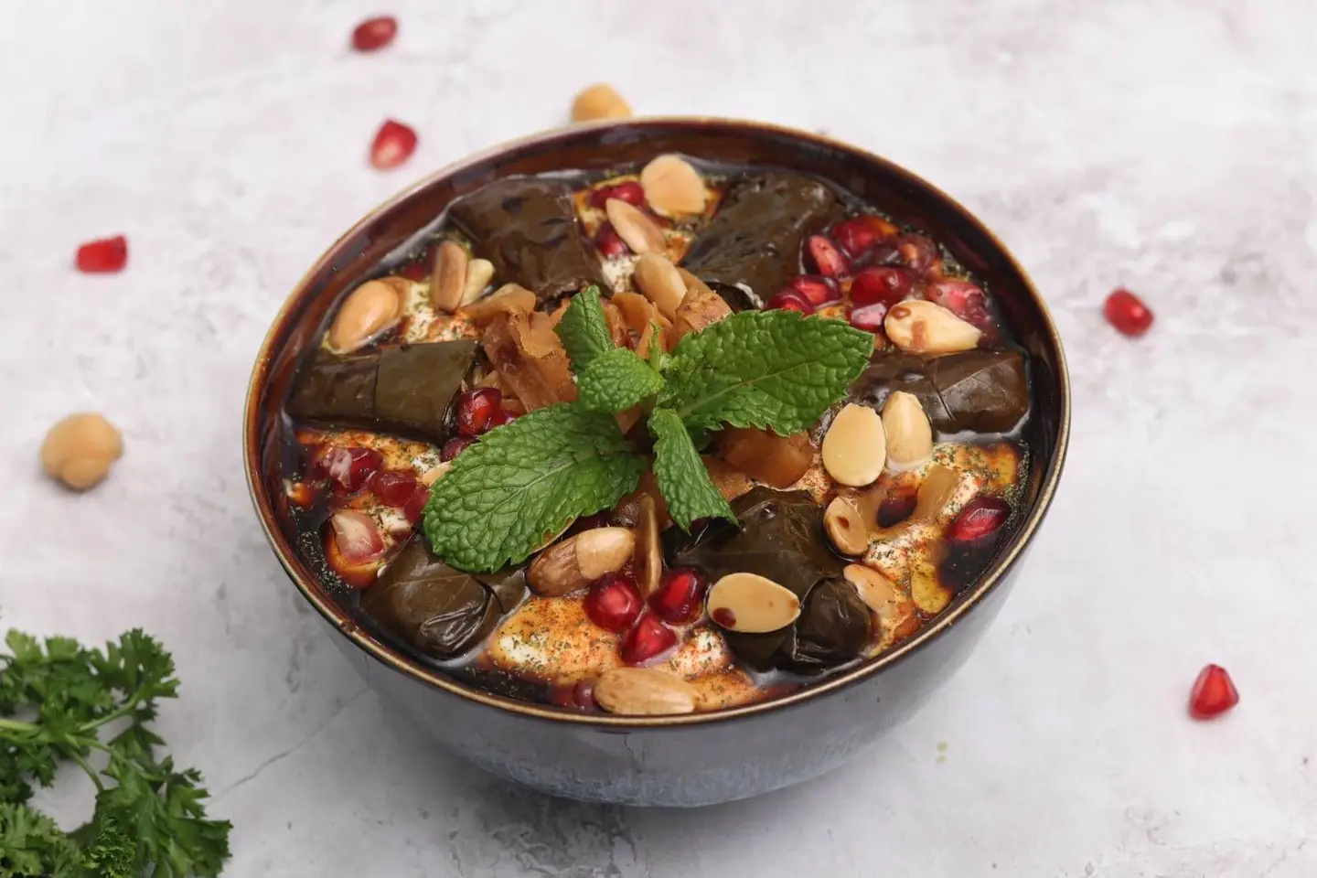 فتة ورق عنب