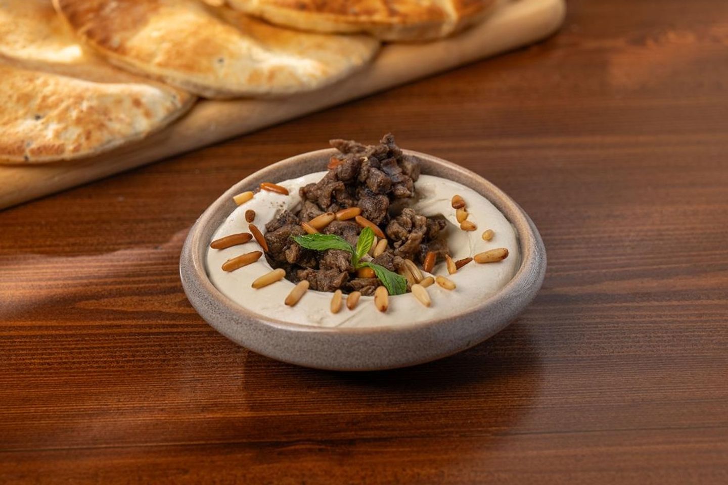 Hummus With Meat