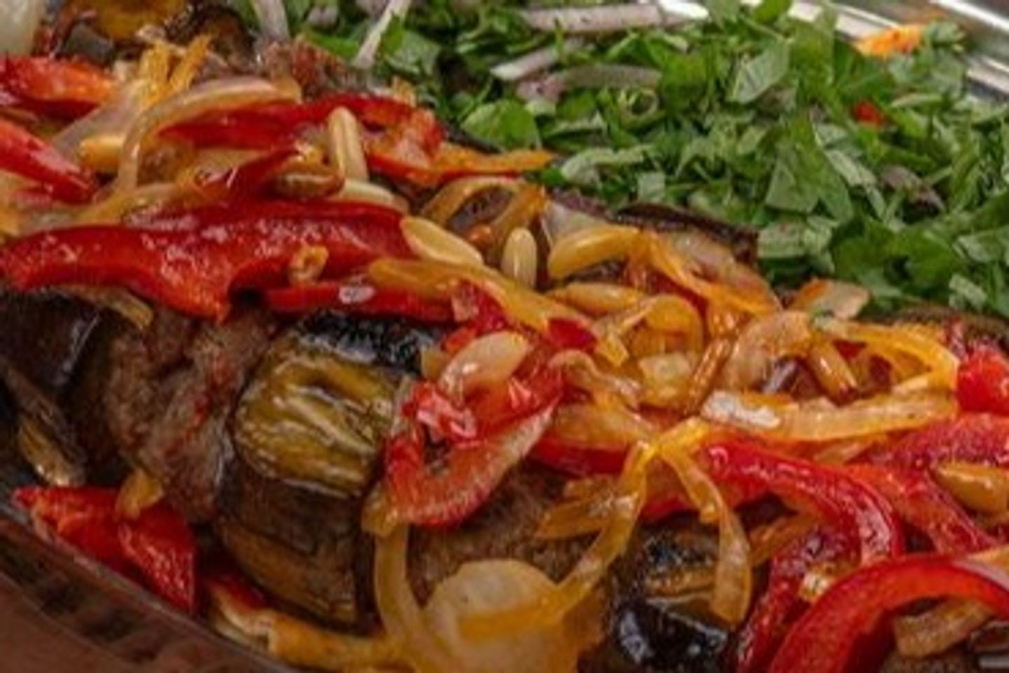 Kebab With Auberginr