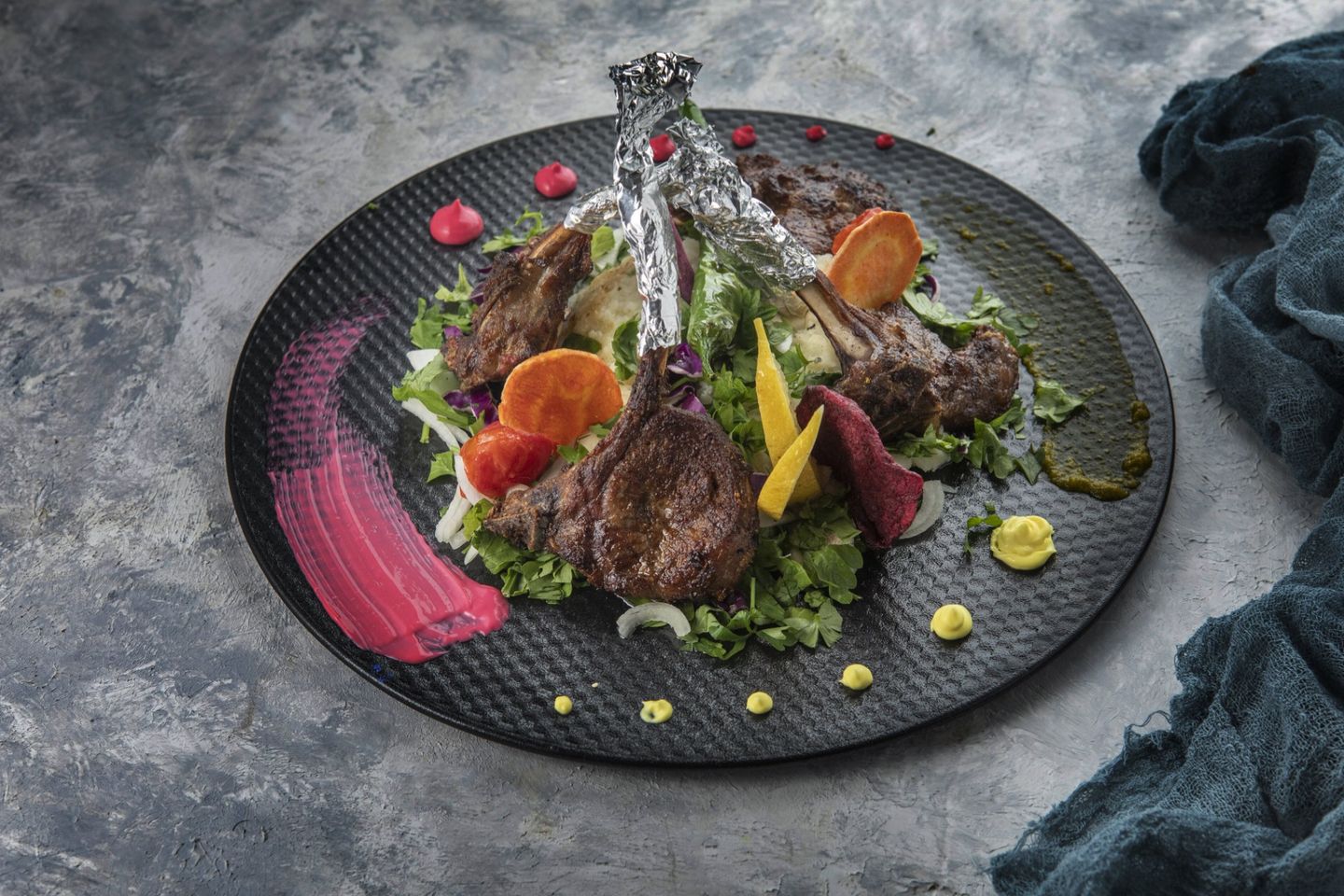Half Akilo Of Meat Ribs
