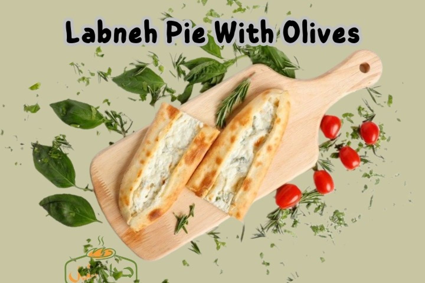 Labneh Pie With Olives