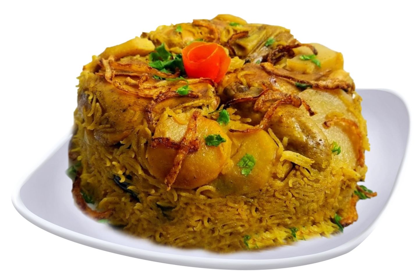 دجاج مقلوبة - حبة مقلوبة