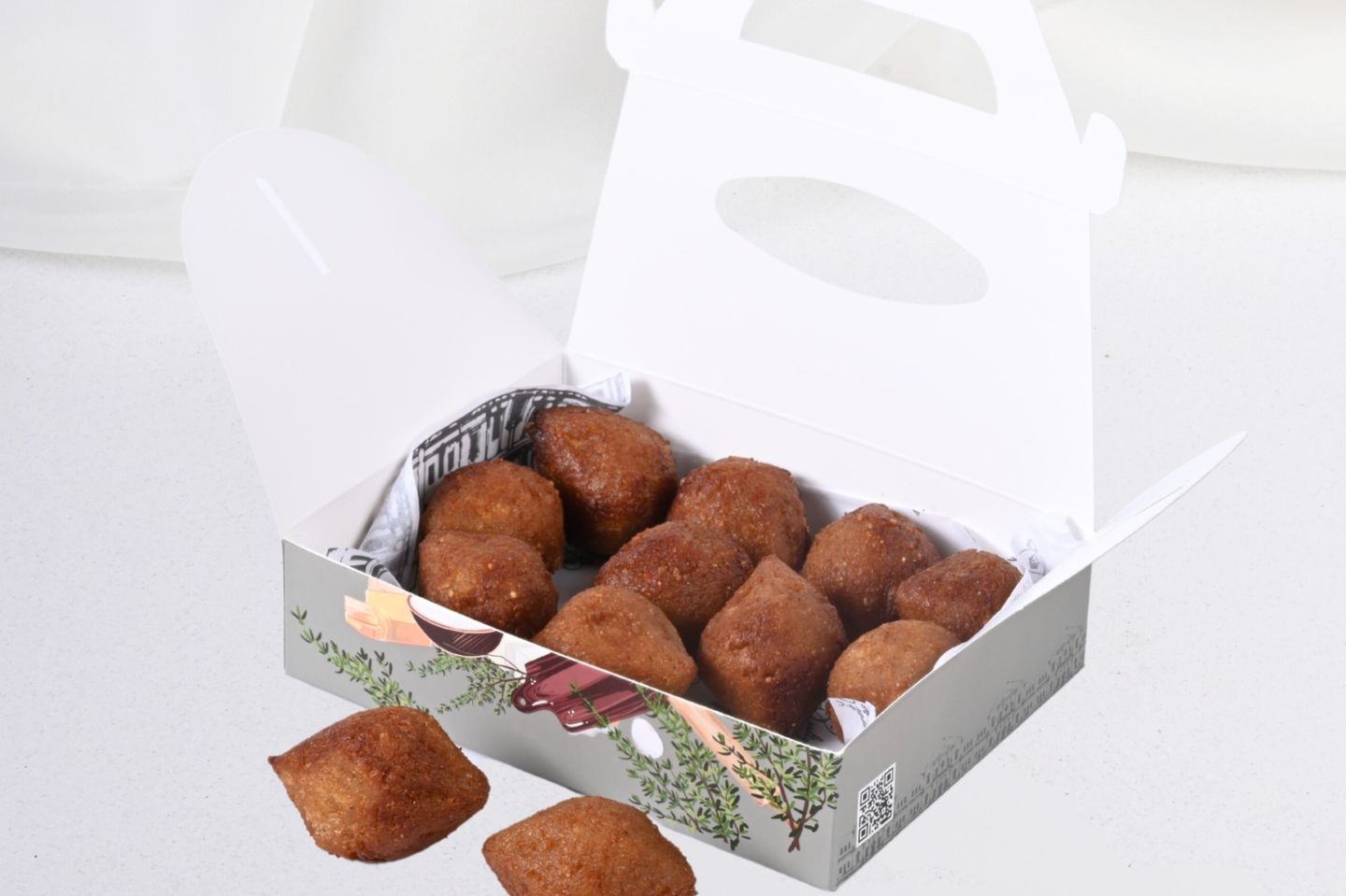 Fried Chicken Kebbeh Box