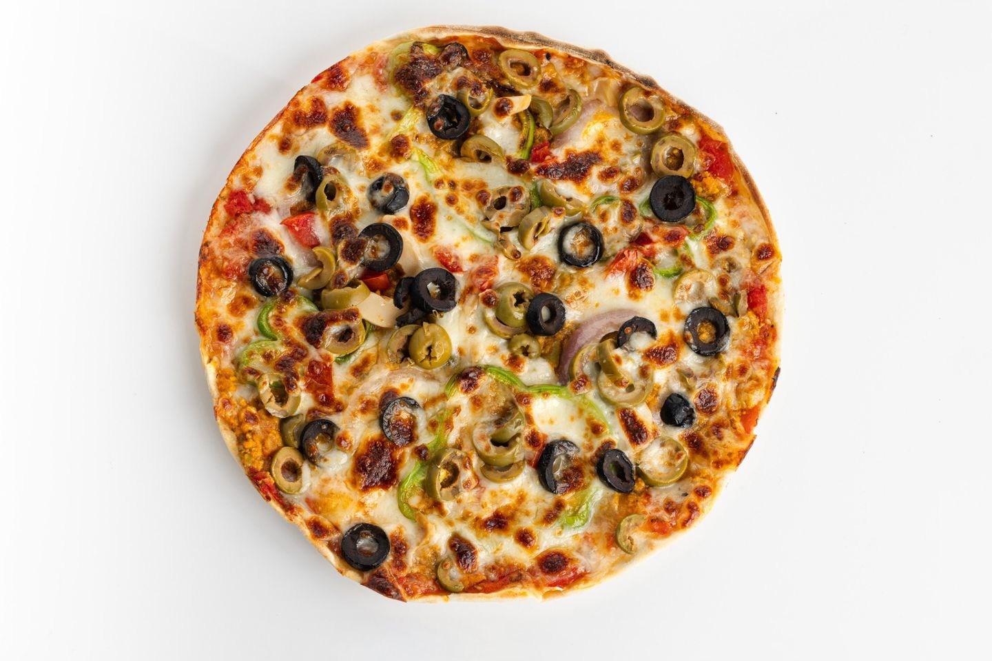 Chicken Vegetable Pizza
