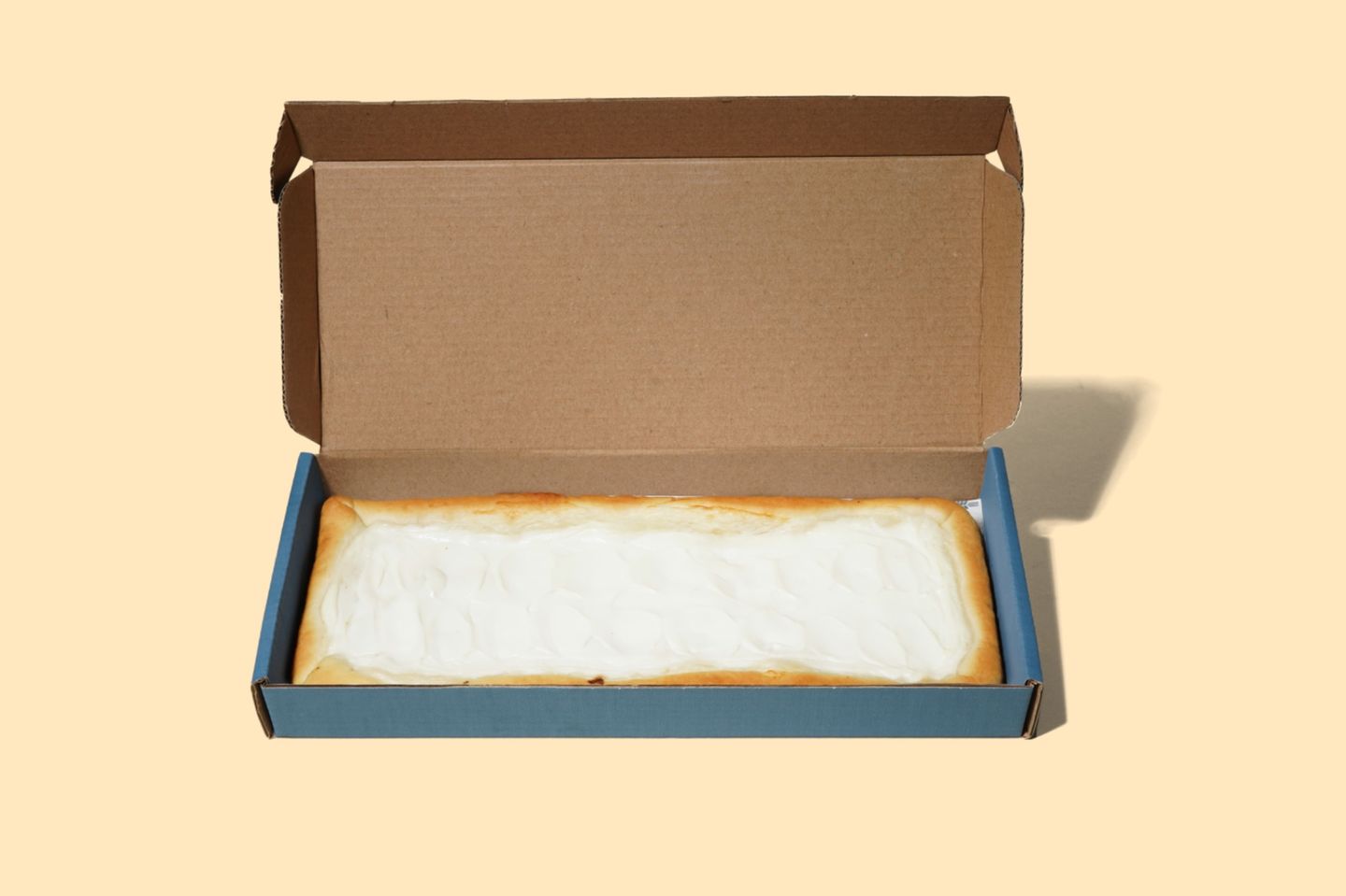 Plain Labneh Pie On The Stone