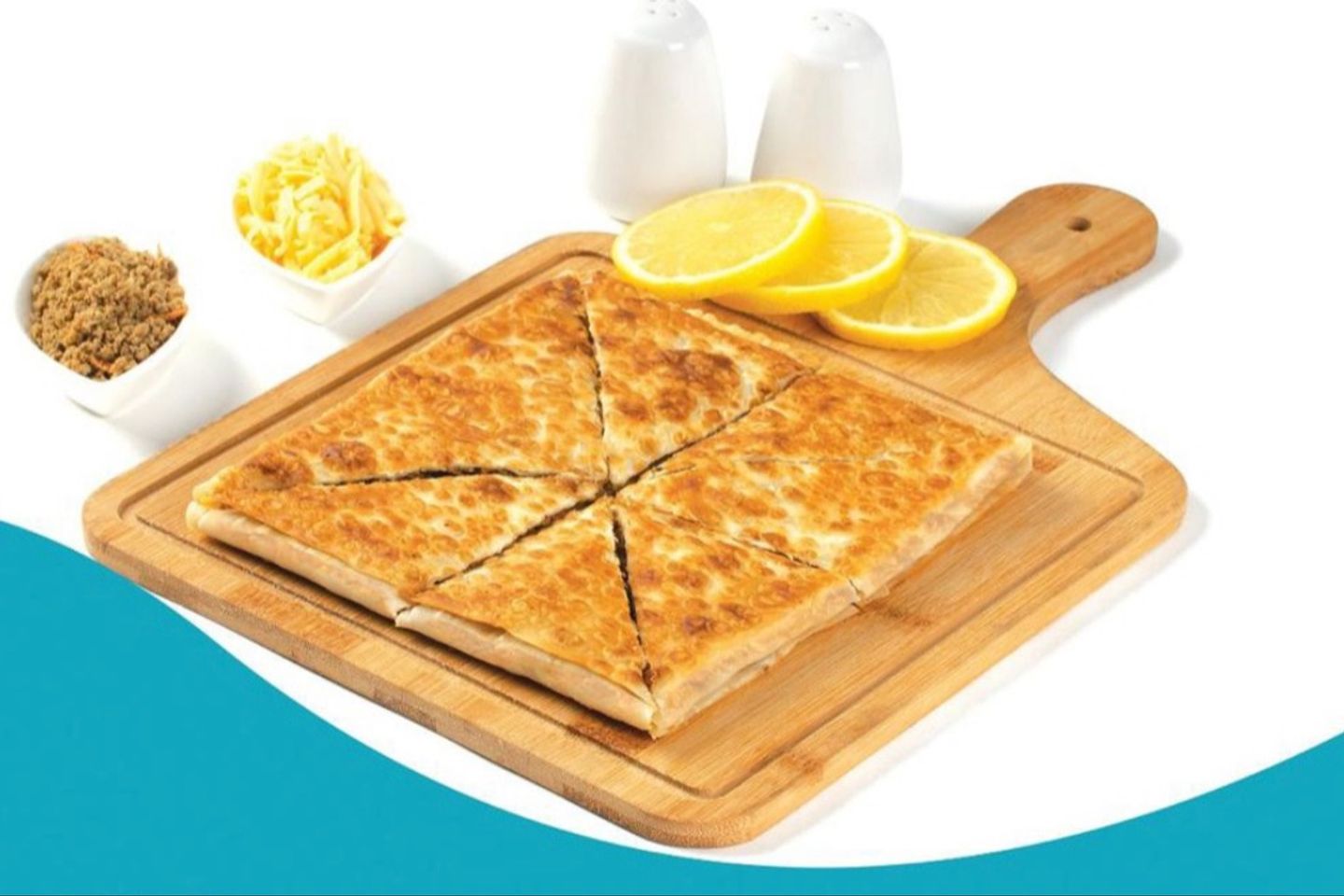 فطيرة جبنة كريم مع البيض