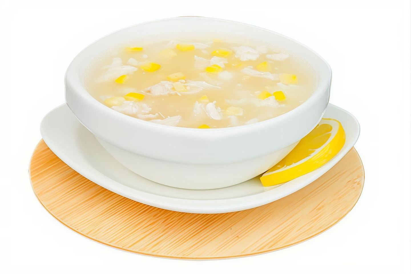 حساء ذرة بالدجاج