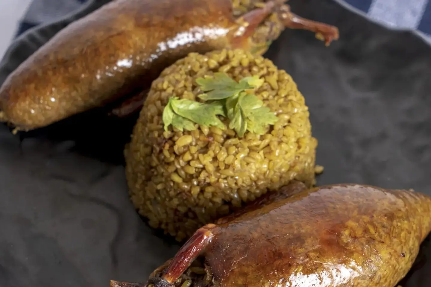Freekeh With Pigeons