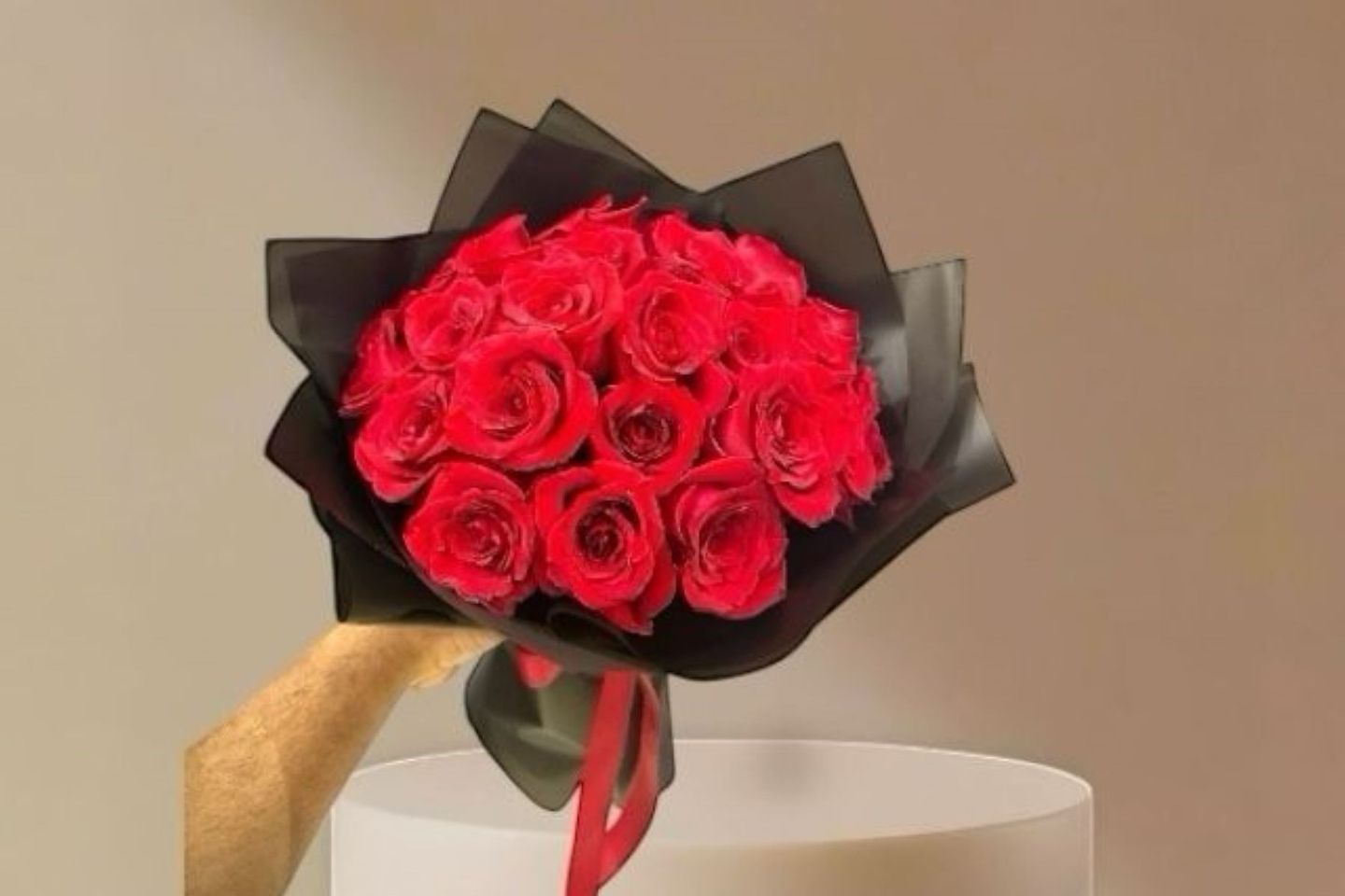 Valentine's Day   Red Rose Bouquet