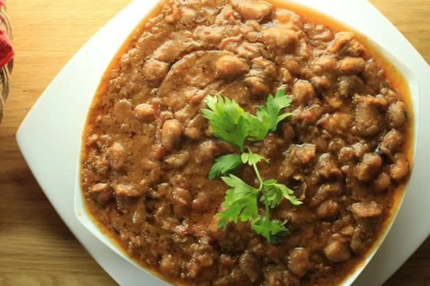طبق فول زيت ذرة - صغير