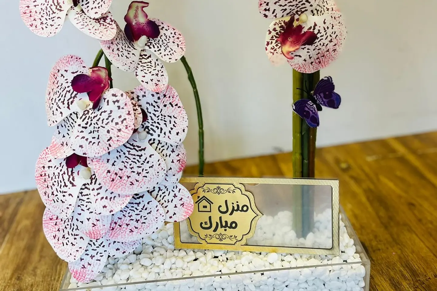 تنسيق اكريلك اوركيد صناعي كود ٥١٢٩