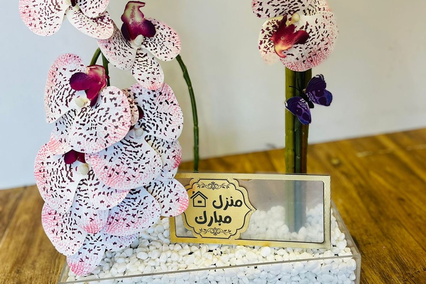 تنسيق اكريلك اوركيد صناعي كود ٥١٢٩