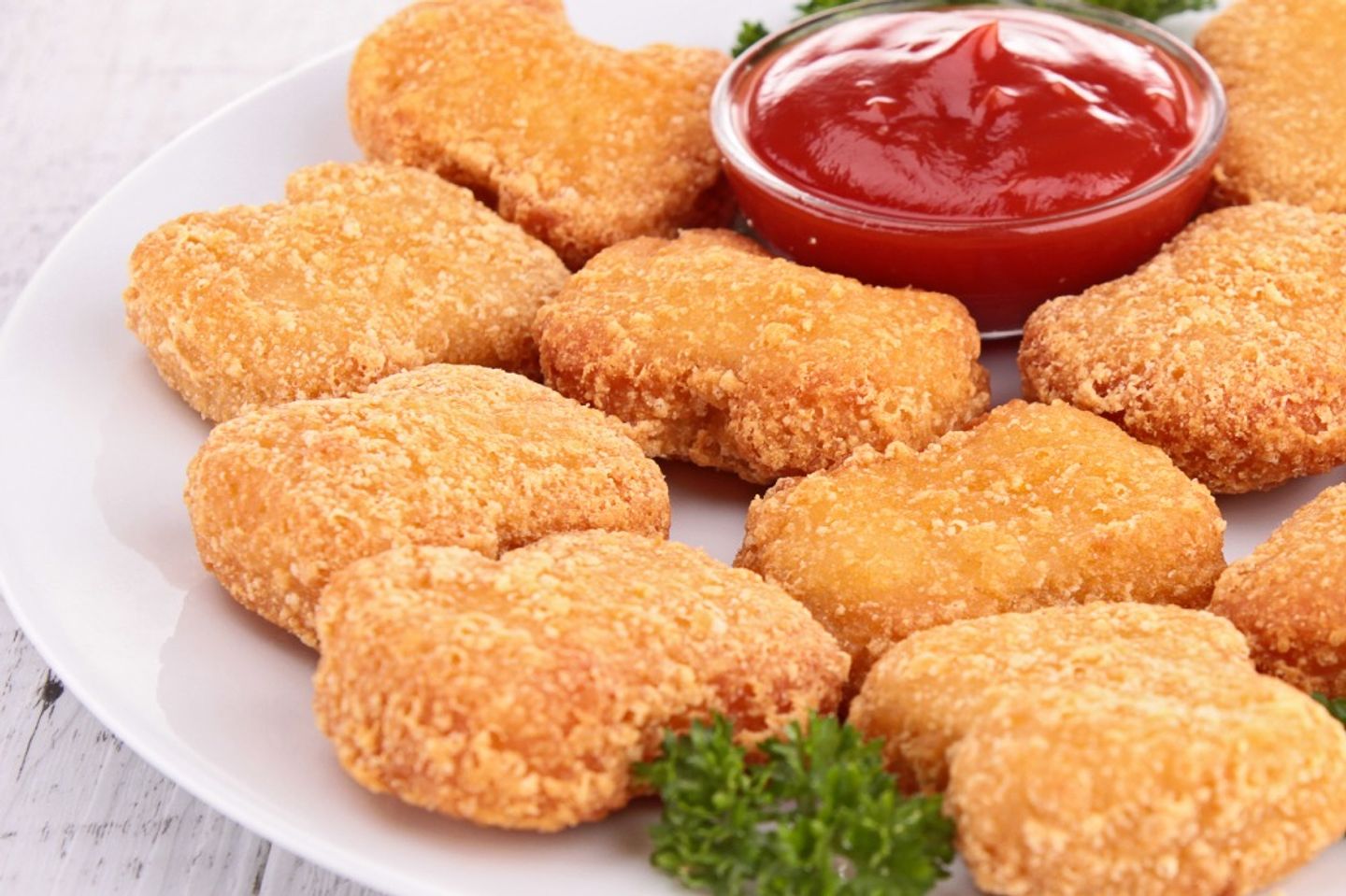 صحن مسحب دجاج بارد ٧ قطع
