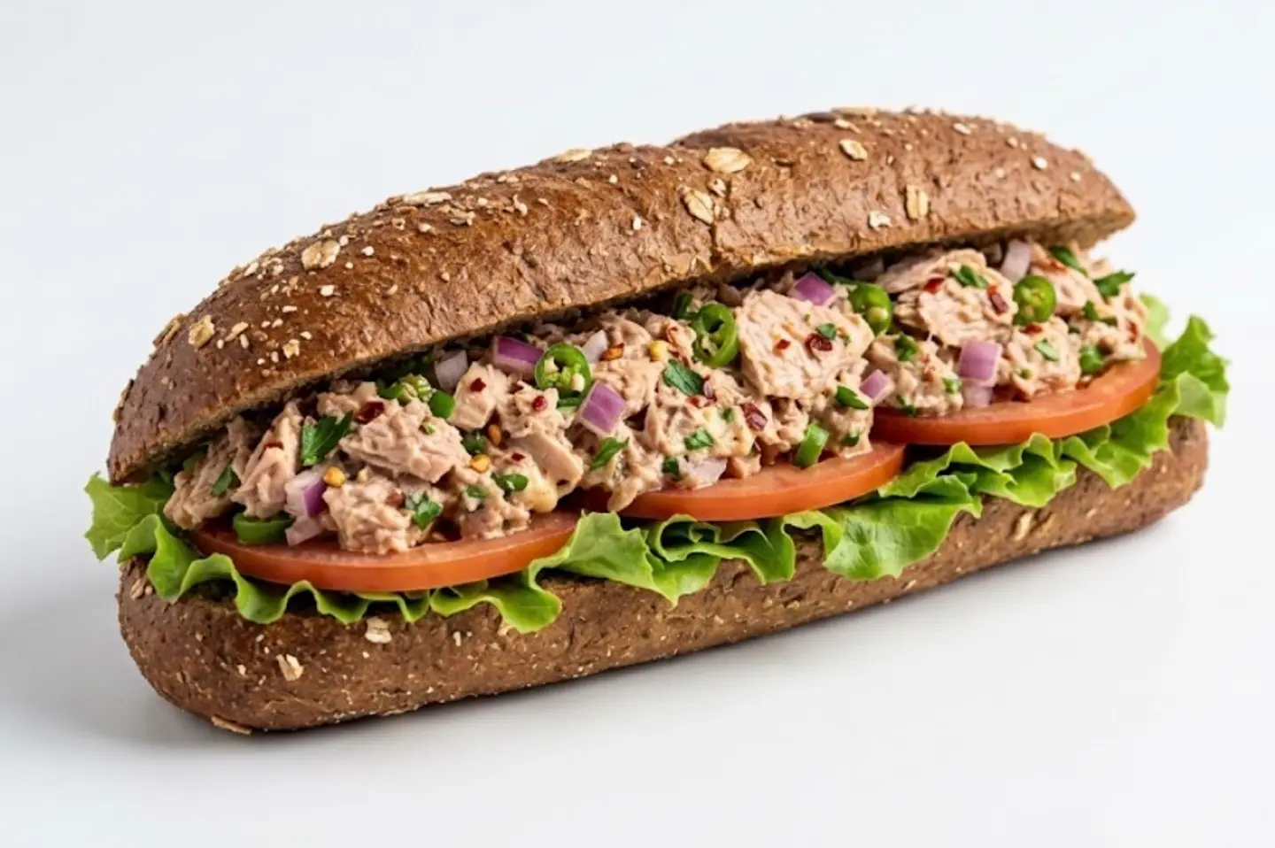 ساندوتش التونا الحار