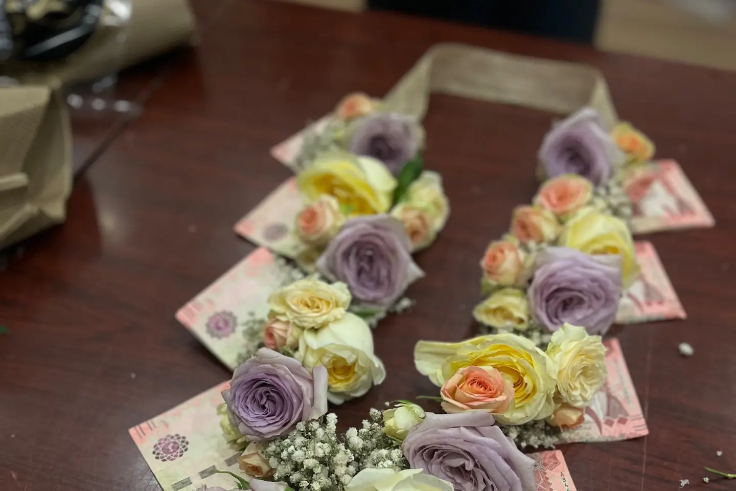 Natural Rose Necklace