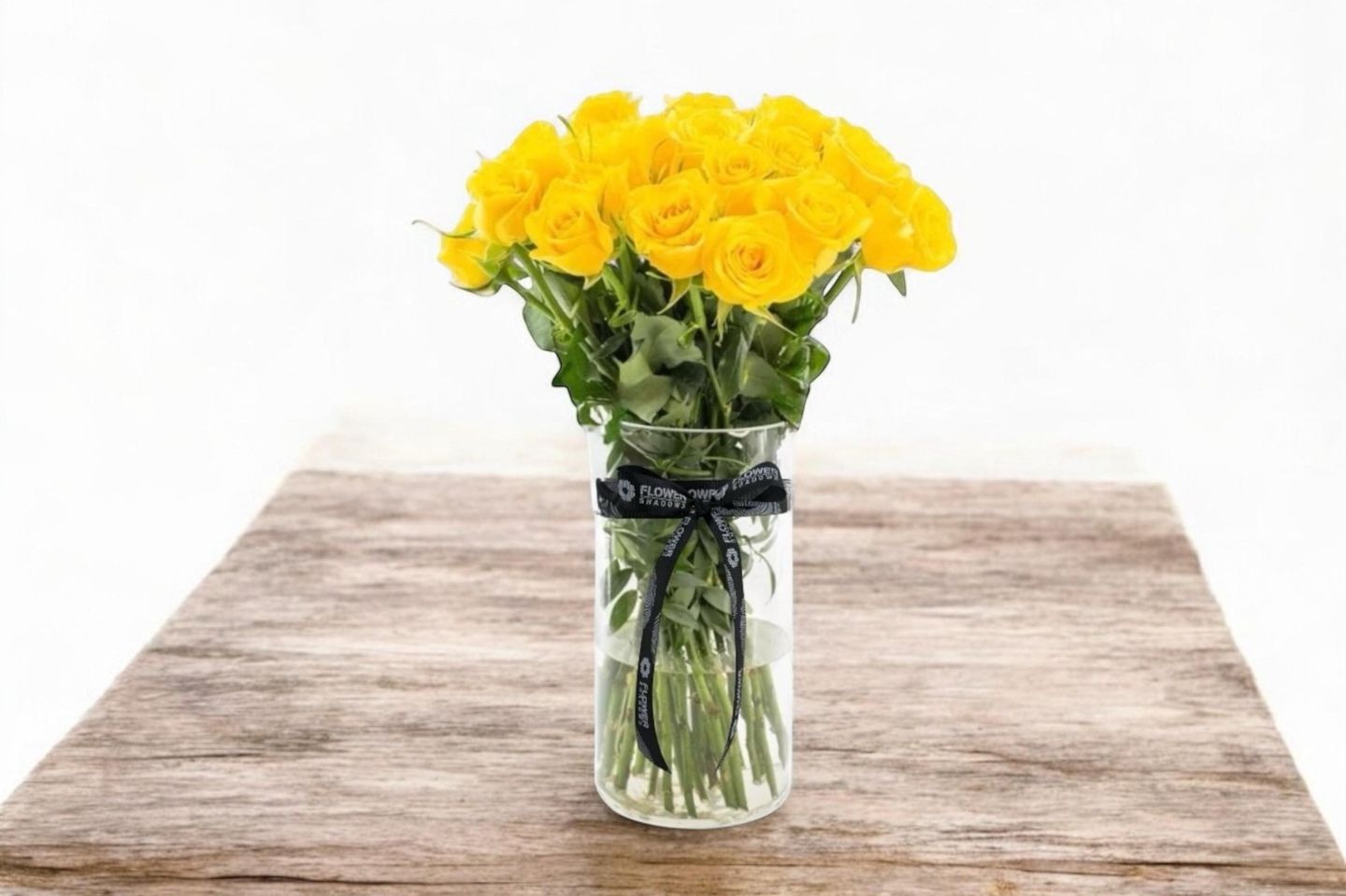 Yellow Roses Vase Sf 0180