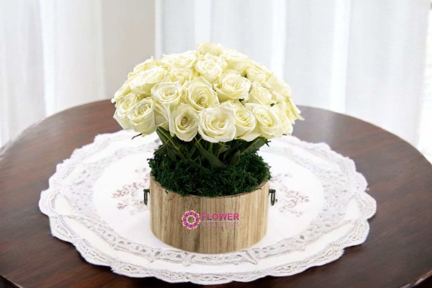 Rose Wooden Box Sf 0207