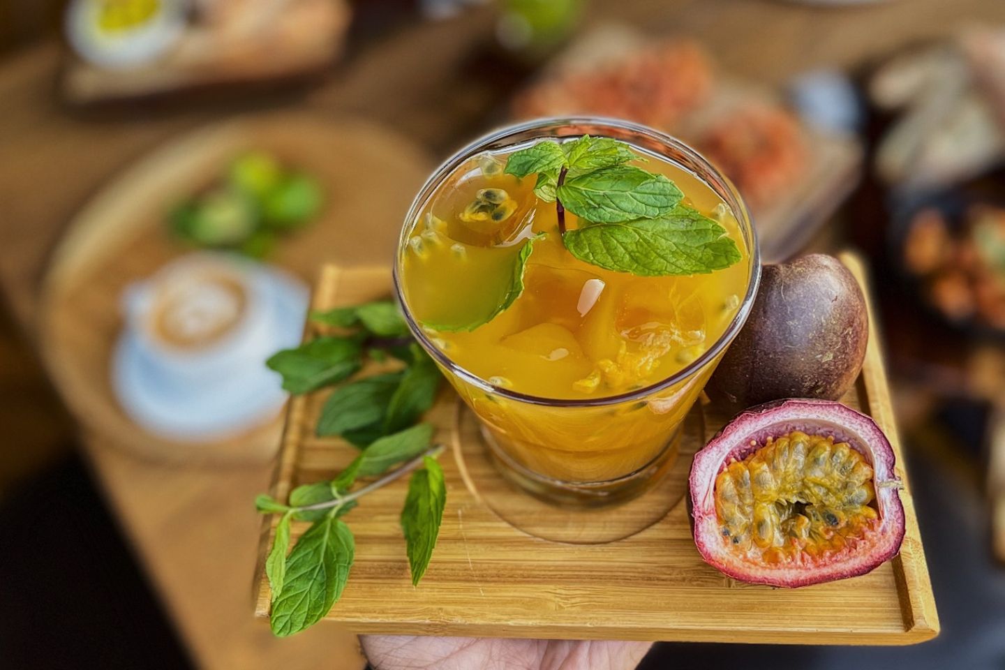 Passion Fruit Ice Tea