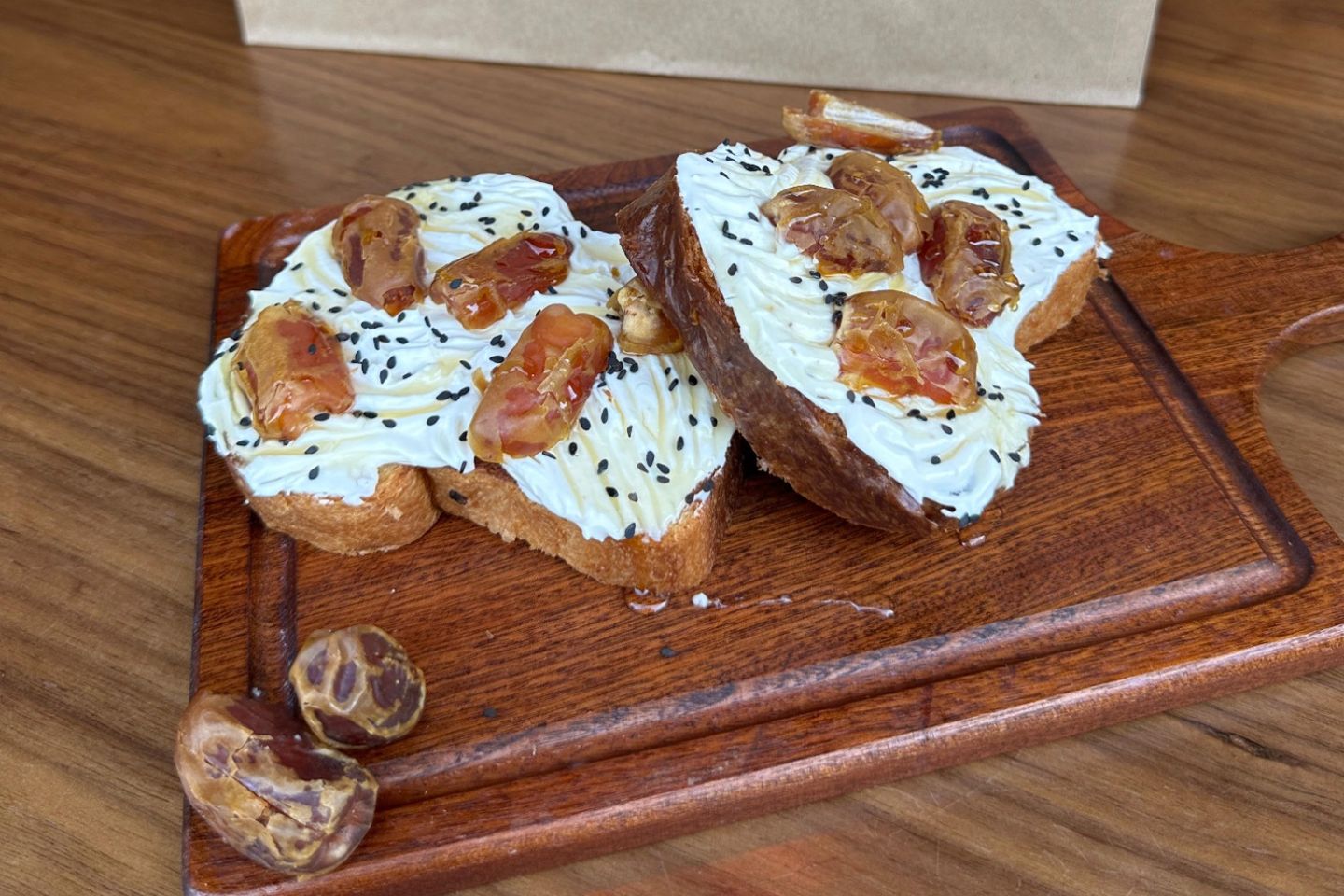 Mascarpone Tahini Brioche