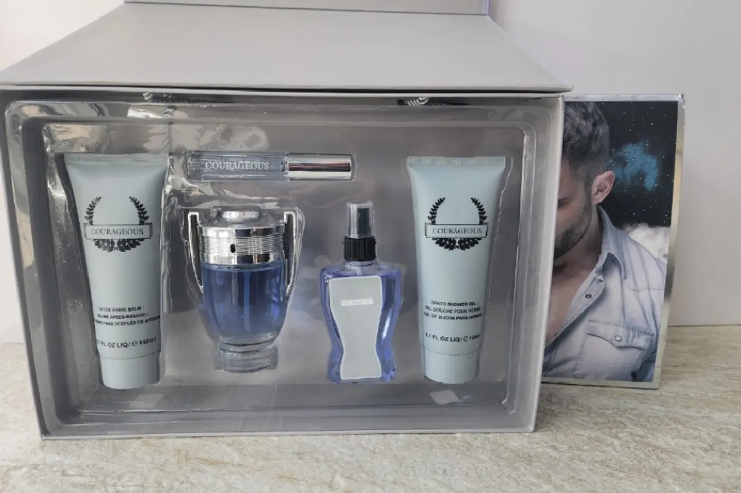 Men's Perfume And Lotion Set   Variety