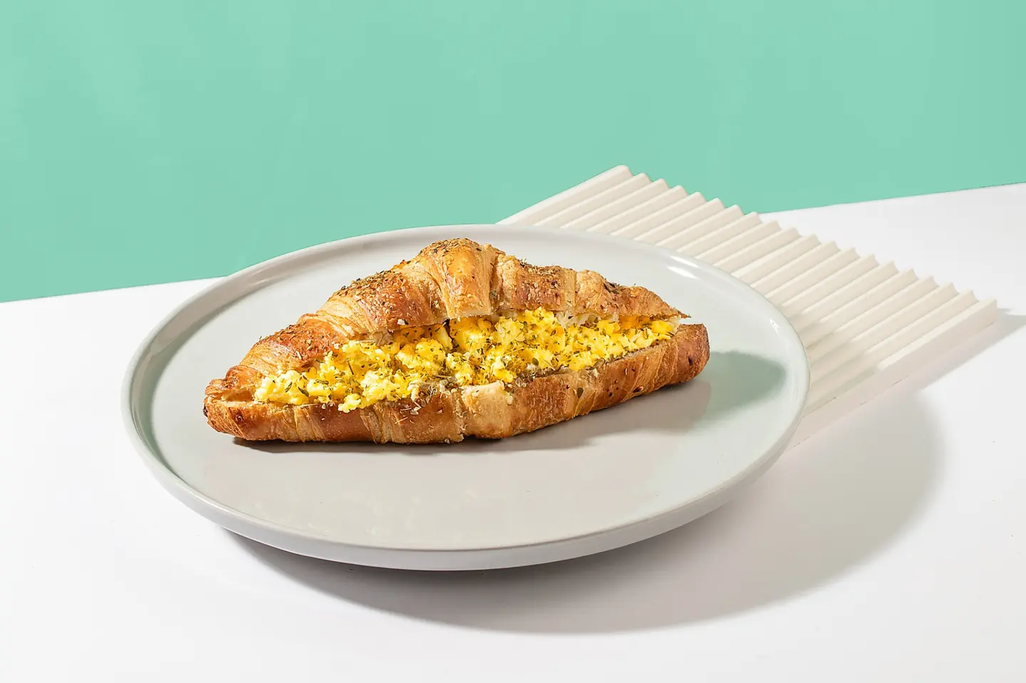 Scrambeld Egg Croissant