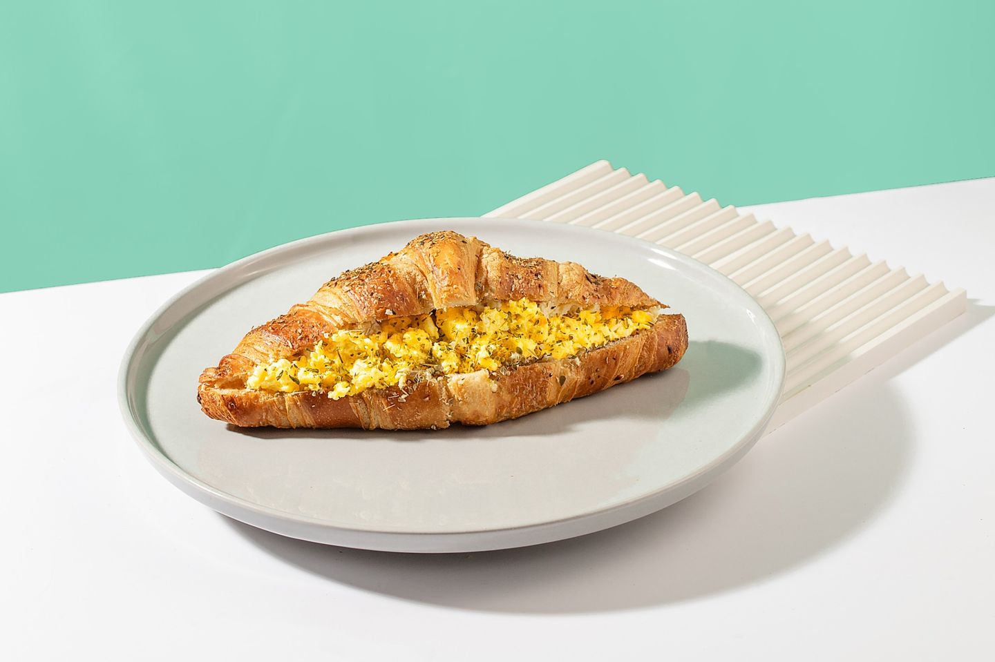 Scrambeld Egg Croissant
