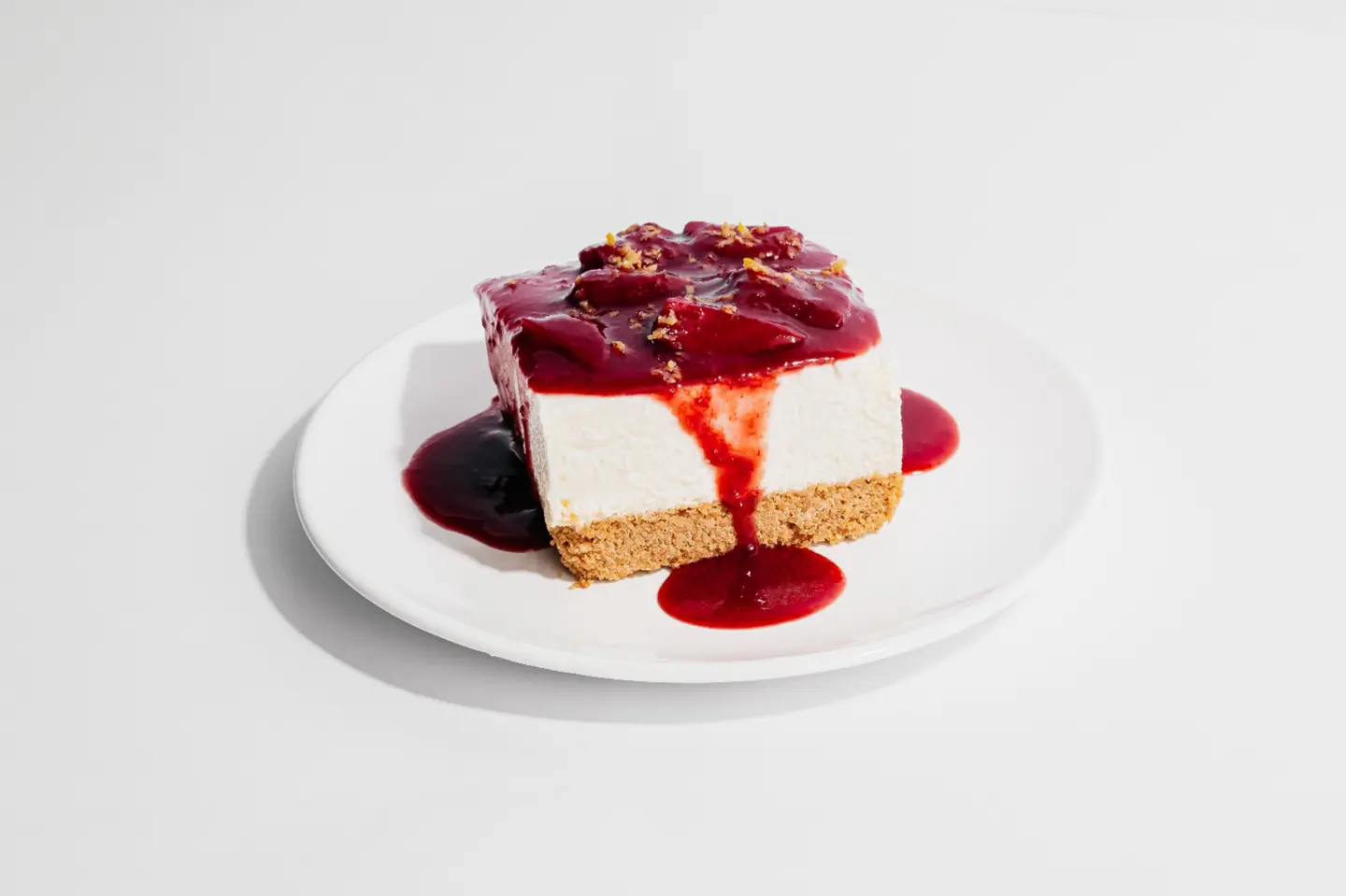 Strawberry Cherry Cheesecake
