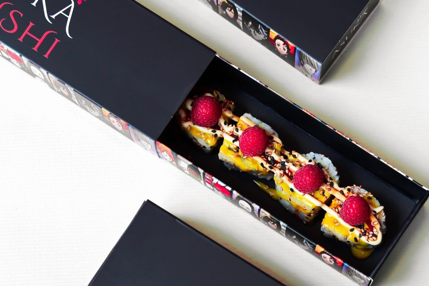 Dynamite Shrimp Roll With Berries