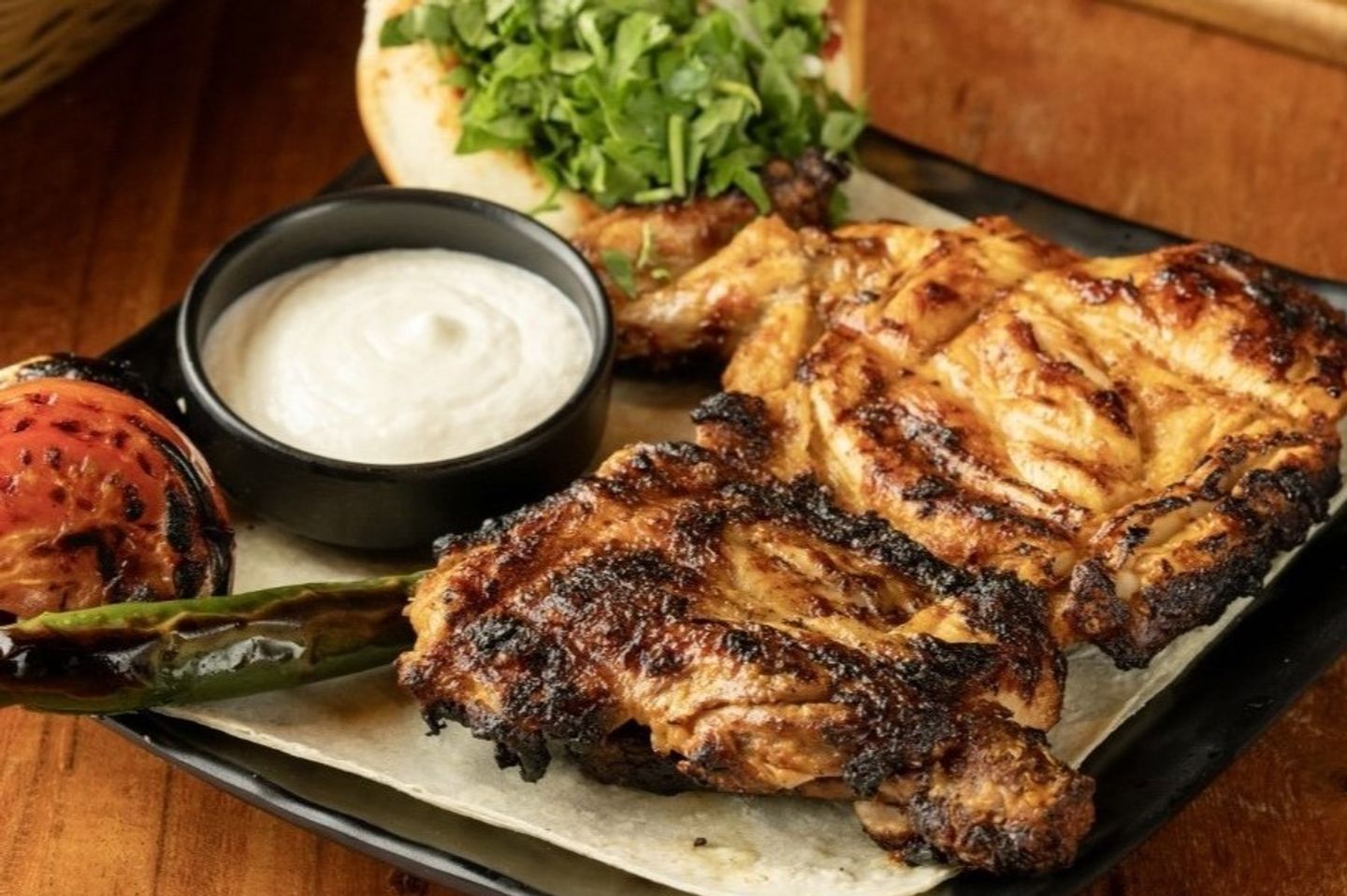 Half Chicken Grilled