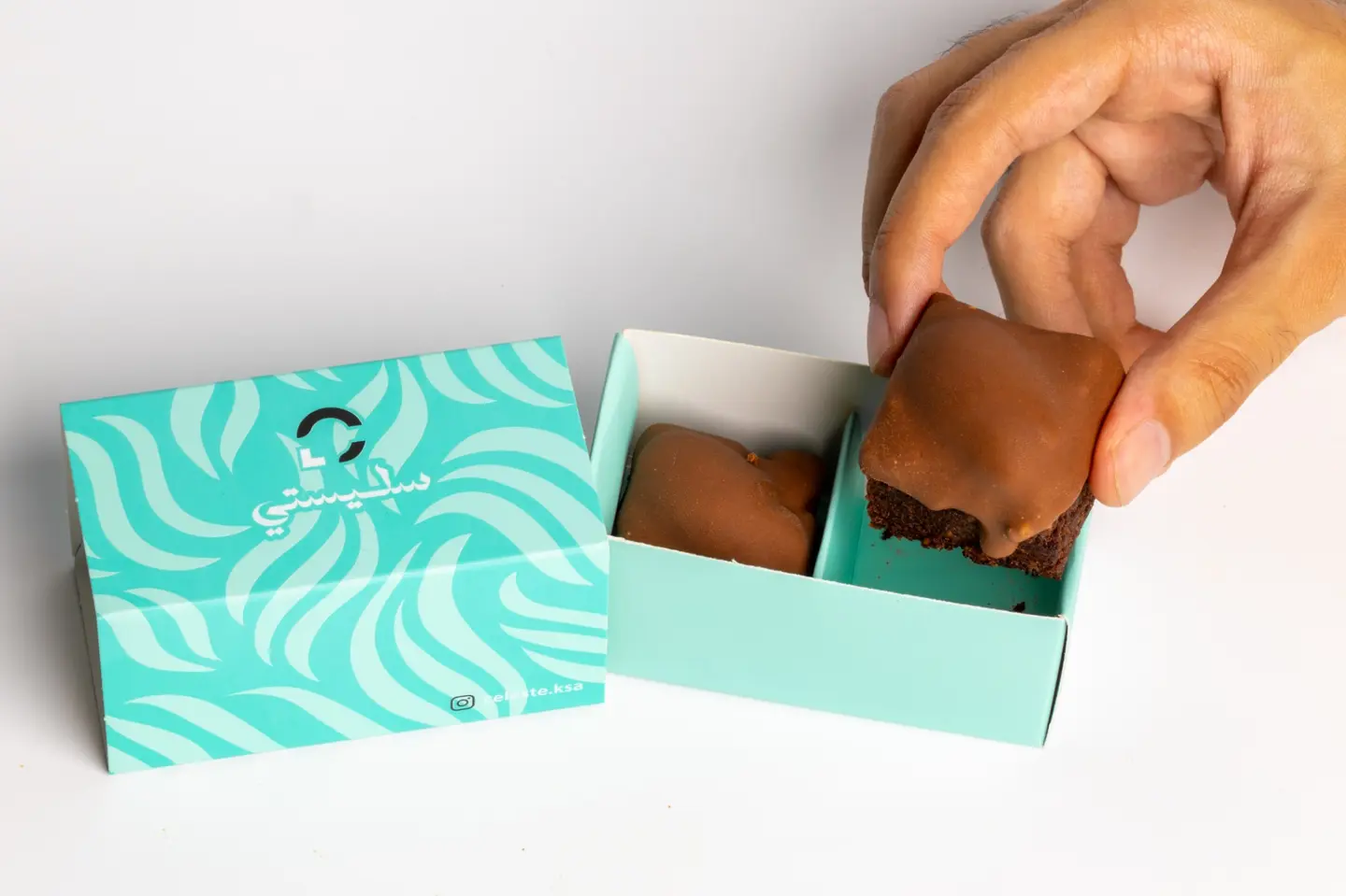 Mini Caramel Brownies