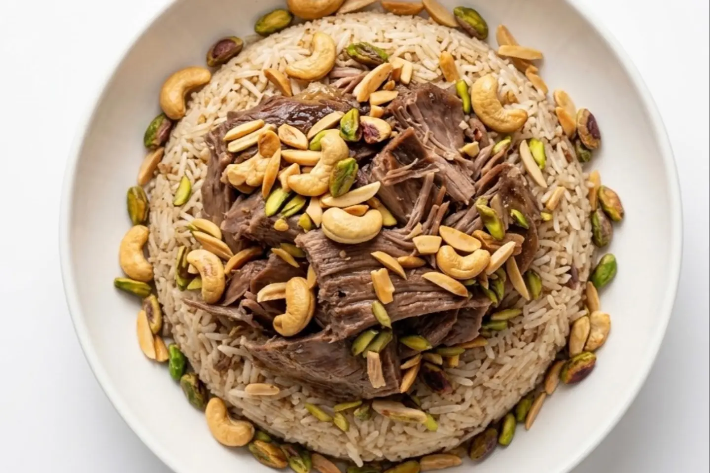 وجبه لحم خروف محشي